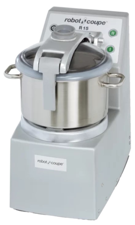 ROBOT COUPE Parçalayıcı Mikser, Üç Fazlı, 3000 W, 15 Lt, R 15